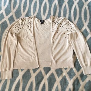 H&M beaded cardigan